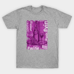 Hashtag Wine T-Shirt